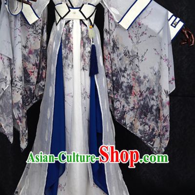 Traditional Chinese Imperial Court Dress Asian Clothing National Hanfu Costume Han China Style Costumes Robe Attire Ancient Dynasty Dresses Complete Set for Women