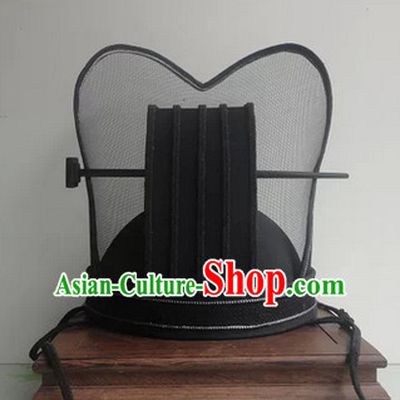 Handmade Chinese Ancient Style Official Court Hat Asian Headwear for Men