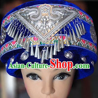 Chinese Miao Folk Ethnic Hat for Women