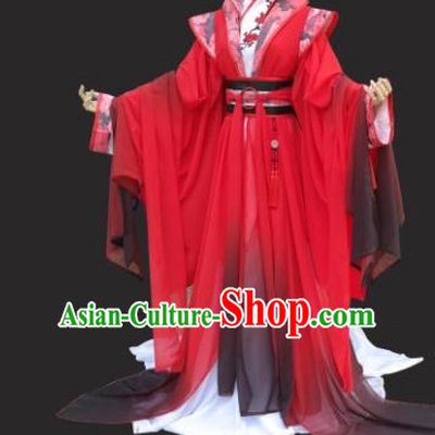 Chinese Traditional Empress Garment Clothes Complete Set