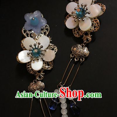 Chinese Traditional Fairy Headpieces Hair Jewelry Set