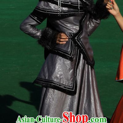 Ancient Mongolian Clothing Traditional Mongolian Clothing Folk Empress Garment for Women