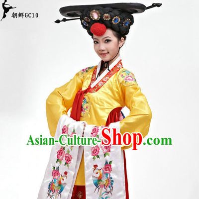 Traditional Korean Ethnic Dance Costumes for Girls