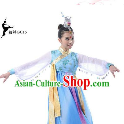 Traditional Korean Ethnic Dance Costumes for Girls