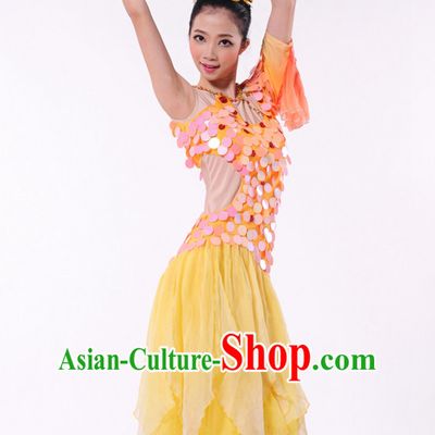 Traditional Chinese Dance Costumes for Girls