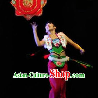 Top Traditional Chinese Handkerchief Dance Costumes for Girls