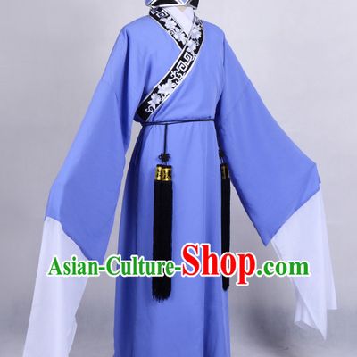 Chinese Opera Costumes Huangmei Opera Stage Performance Costume Chinese Traditional Costume Drama Costumes Complete Set for Men