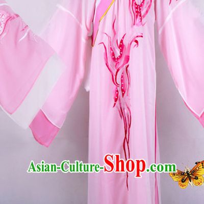 Chinese Opera Costumes Huangmei Opera Stage Performance Costume Chinese Traditional Butterfly Love Costume Drama Costumes and Hat Complete Set