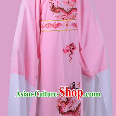 Chinese Opera Costumes Huangmei Opera Stage Performance Costume Chinese Traditional Dragon Robe Costume Drama Costumes and Hat Complete Set