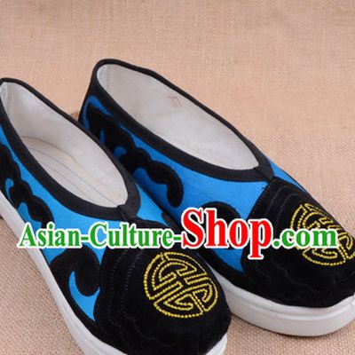 Handmade Chinese Opera Shoes Stage Performance Shoes Classical Shoes