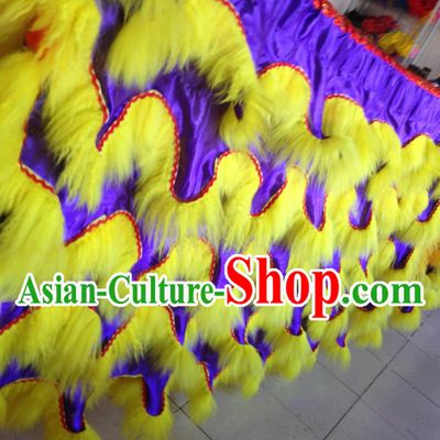 Top Asian Chinese Lion Dance Troupe Performance Suppliers Pants Equipments Art Instruments Lion Tail Costumes Set