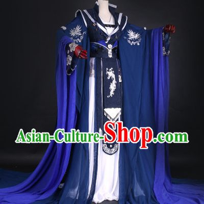 Ancient Chinese Queen Clothing Traditional Chinese Princess Clothes Dresses Tangzhuang Empress Han Fu Complete Set for Women