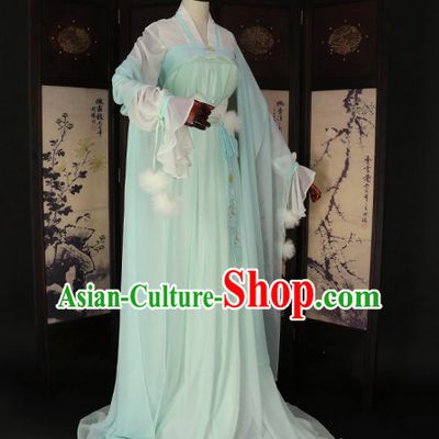 Ancient Chinese Fairy Clothing Traditional Chinese Princess Clothes Dresses Tangzhuang Queen Han Fu Complete Set for Women