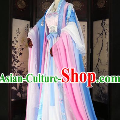 Ancient Chinese Queen Clothing Traditional Chinese Clothes Wedding Dresses Tangzhuang Queen Han Fu Complete Set for Women
