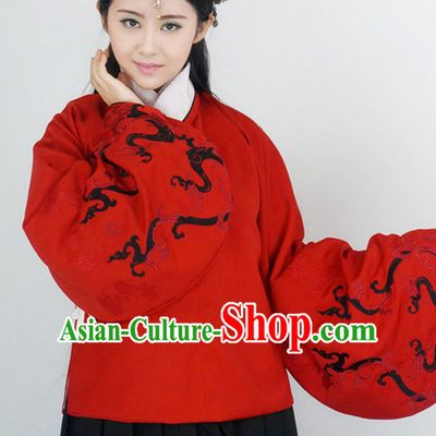 Ancient Chinese Ming Dynasty Clothing Chinese National Costumes Ancient Chinese Costume Traditional Chinese Clothes Complete Set for Women Girls