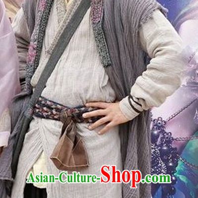 Top Chinese Ancient Knight Costume in Women's Theater and Reenactment Costumes Ancient Chinese Clothes Complete Set for Men