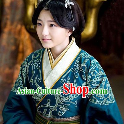 Top Chinese Traditional Princess Clothing Theater and Reenactment Costumes Red Chamber Chinese Clothes and Headpieces Complete Set for Women