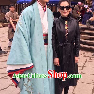 Chinese Ancient Prime Minster Men's Clothing _ Apparel Chinese Traditional Dress Theater and Reenactment Costumes and Headwear Complete Set