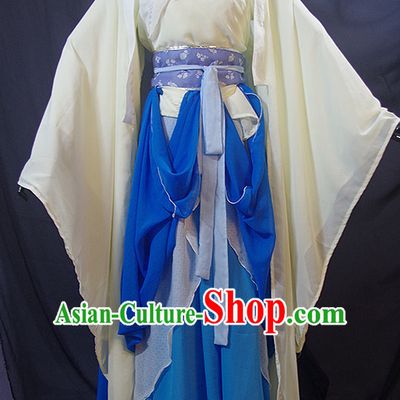 Chinese Ancient Han Fu Royal Clothing Robes Tunics Accessories Traditional China Clothes Adults Kids