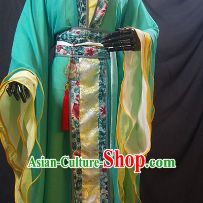 Chinese Ancient Han Fu Clothing Robes Tunics Accessories Traditional China Clothes Adults Kids