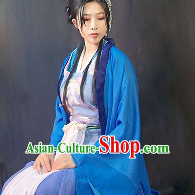 Chinese Ancient Han Fu Clothing Robes Tunics Accessories Traditional China Clothes Adults Kids
