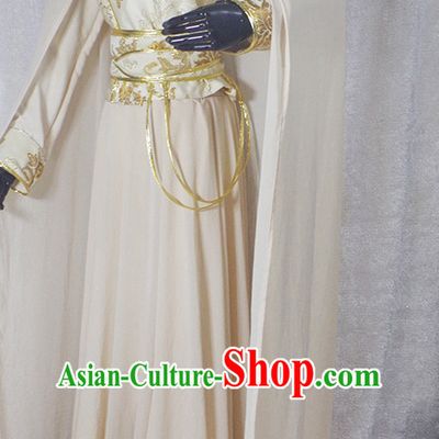 Chinese Ancient Han Fu Princess Clothing Robes Tunics Accessories Traditional China Clothes Adults Kids