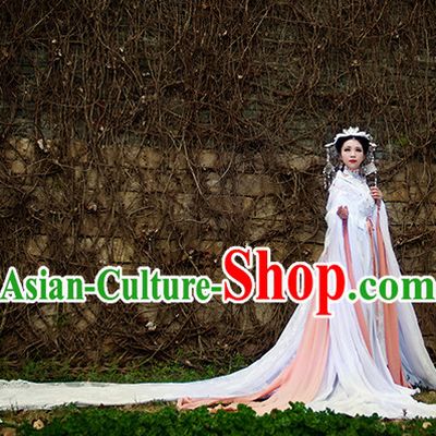 Ancient Chinese Fairy Costumes Complete Set for Women