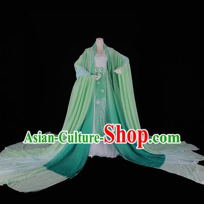 Ancient Chinese Fairy Costumes Complete Set for Women