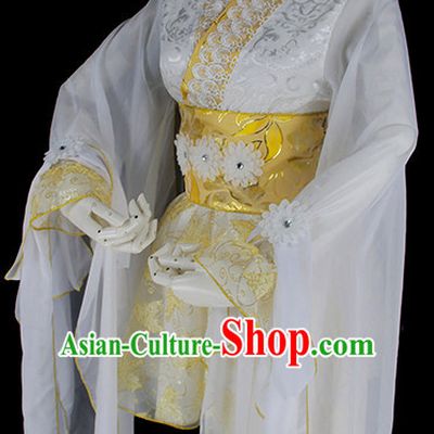 Ancient Chinese Fairy Style Costumes Imperial Princess Outfits Complete Set for Women