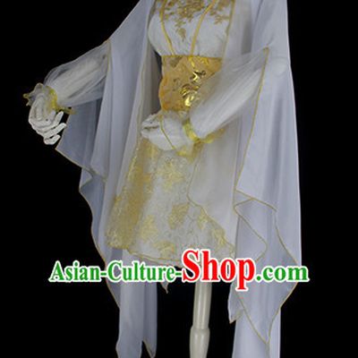 Ancient Chinese Fairy Style Costumes Imperial Princess Outfits Complete Set for Women