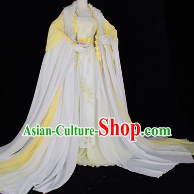 Ancient Chinese Fairy Style Costumes Imperial Princess Outfits Complete Set for Women