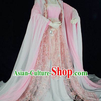 Ancient Chinese Fairy Style Costumes Imperial Princess Outfits Complete Set for Women