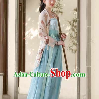 Chinese Ming Dynasty Hanfu Dress China Hanfu Costume Histroical Dresses Traditional Hanfu Wedding Ceremony Chinese Culture Clothing Complete Set