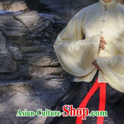 Chinese Ming Dynasty Hanfu Dress China Hanfu Costume Histroical Dresses Traditional Hanfu Wedding Ceremony Chinese Culture Clothing Complete Set