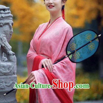 Chinese Han Dynasty Hanfu Dress China Hanfu Costume Histroical Dresses Traditional Hanfu Wedding Ceremony Chinese Culture Clothing Complete Set