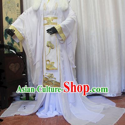 Chinese Traditional Emperor Clothes for Men China Women Dress Customized  Male Dresses Cheongsams Qipao Hanfu Complete Set