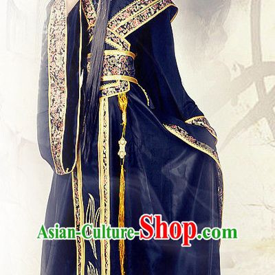 Chinese TV Drama Costume Ancient Theatrical Costumes Historical Clothing and Hair Accessories Complete Set for Women