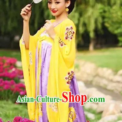 Chinese TV Drama Fairy Costume Ancient Theatrical Costumes Historical Clothing and Hair Jewelry Complete Set for Women