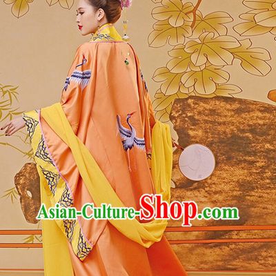 Chinese TV Drama Princess Costume Ancient Theatrical Costumes Historical Clothing and Hair Jewelry Complete Set for Women