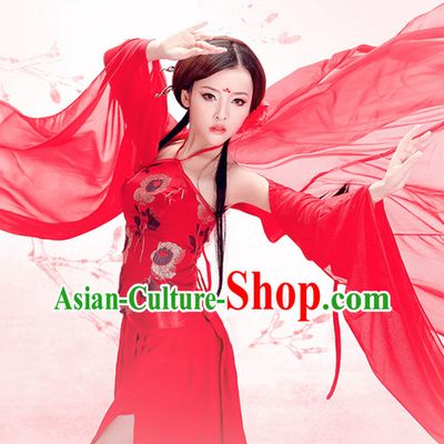 Chinese TV Drama Beauty Costume Ancient Theatrical Costumes Historical Clothing and Hair Jewelry Complete Set for Kids