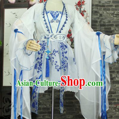 Chinese Themed Clothing Traditional Chinese Fairy Clothes Hanfu National Costumes for Women