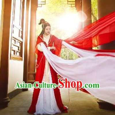 Chinese Themed Clothing Traditional Chinese Fairy Clothes Hanfu National Costumes for Women