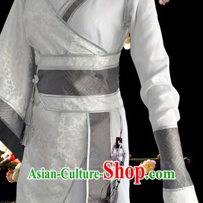 Ancient Chinese Scholar Costumes Complete Set for Men