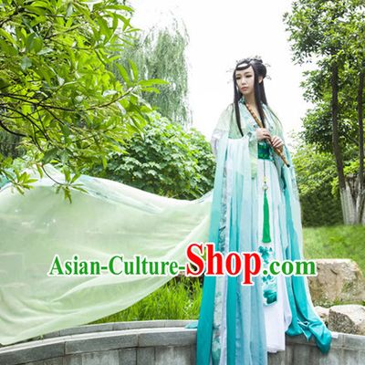 Ancient Chinese Stage Fairy Dress National Costume Halloween Costumes Hanfu Chinese Dresses Chinese Clothing