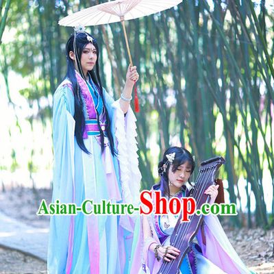 Ancient Chinese Stage Royal Dress National Costume Halloween Costumes Hanfu Chinese Dresses Chinese Clothing