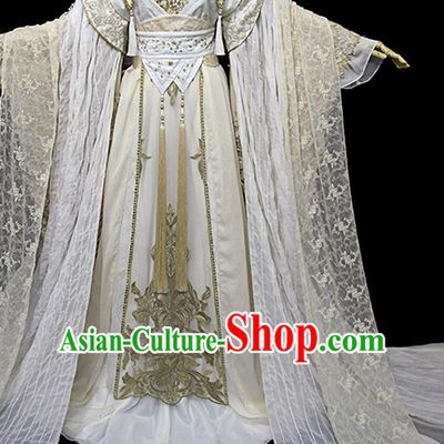 Ancient Chinese Stage Palace Empress Costume National Costume Halloween Costumes Hanfu Chinese Dresses Chinese Clothing
