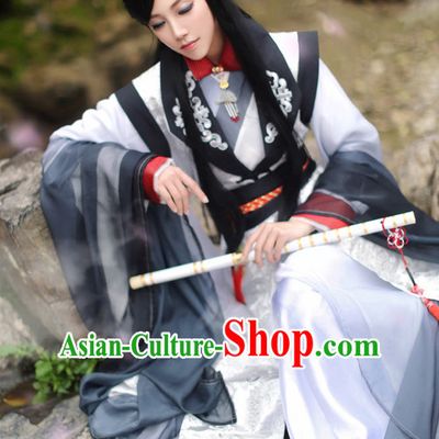 Chinese Ancient Knight Costume National Costumes Stage Play Dramas Drama Costume for Men