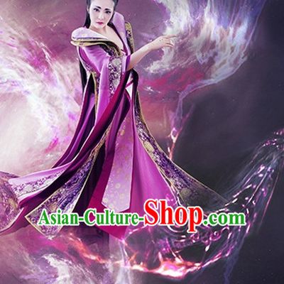 Ancient Chinese Princess Hanfu Dress Hanbok Kimono Phoenix Costume Ancient Cosplay Palace Costume Dresses Complete Set
