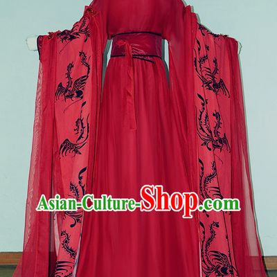 Chinese Traditional Princess Hanfu Dress Ancient Chinese Lady Costumes Complete Set for Women Girls