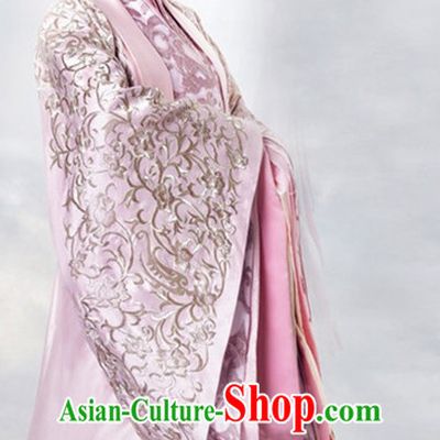 Top Chinese Ancient Empress Women's Clothing _ Apparel Chinese Traditional Dress Theater and Reenactment Costumes and Headwear Complete Set